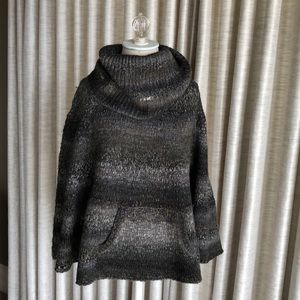 Splendid Turtle Neck Poncho.